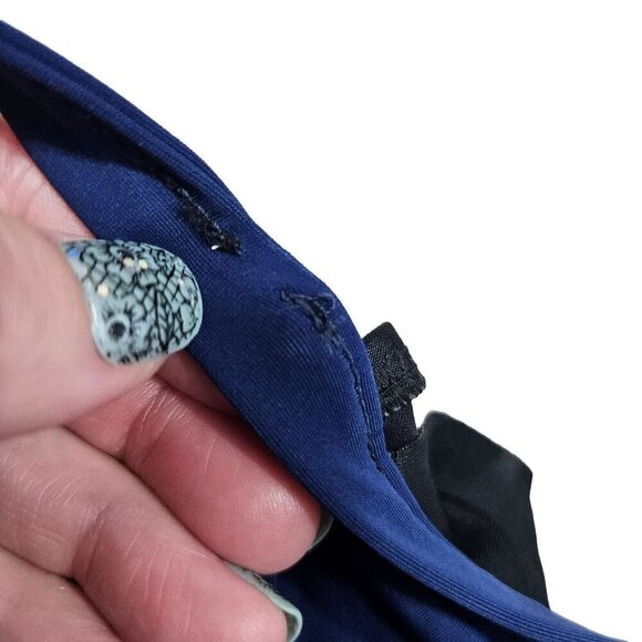 Miraclesuit Womens 18DD Blue Tankini Top‎ With Built-In Bra & Adjustable Straps - Picture 9 of 11